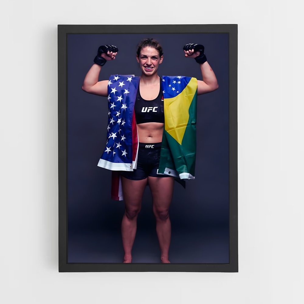 Poster Mackenzie de dern – affiche Jiu-jitsu brésilien (vue 2)